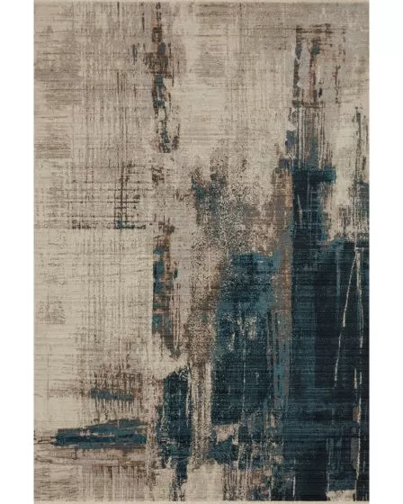 Leigh LEI-08 Slate/Denim Area Rug