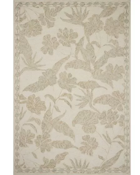 Lenore LNO-01 Ivory/Multi 2'3"x3'9" Area Rug