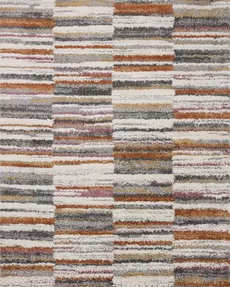 Levitt Shag LEV-03 Ivory/Sunset Area Rug