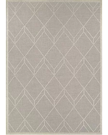 Liguria Noli Dove Grey 5'3"x7'6" Area Rug