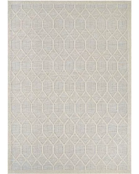 Liguria Rapallo Aqua 5'3"x7'6" Area Rug