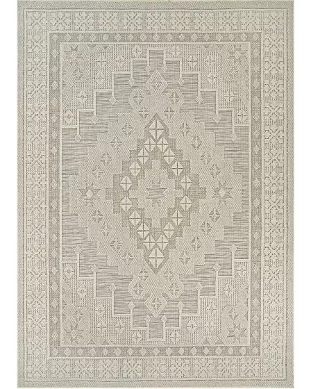Liguria Sarzana Dove Grey 5'3"x7'6" Area Rug