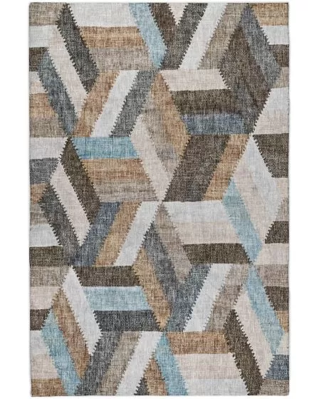 Lorenzo LN1 Brown 10'x14' Area Rug