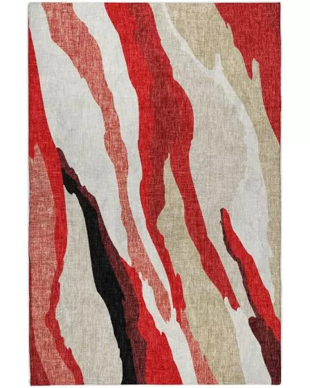 Lorenzo LN4 Red 10'x14' Area Rug