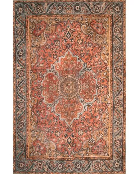 London 4806 Rust Area Rug