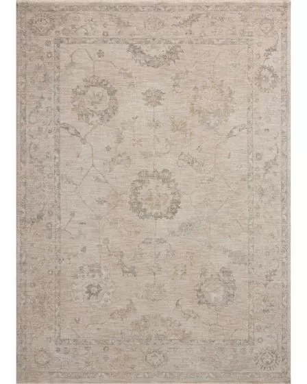 Louisa LOI-02 Oatmeal/Slate Area Rug