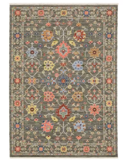 Lucca 93k Grey/Multi Area Rug