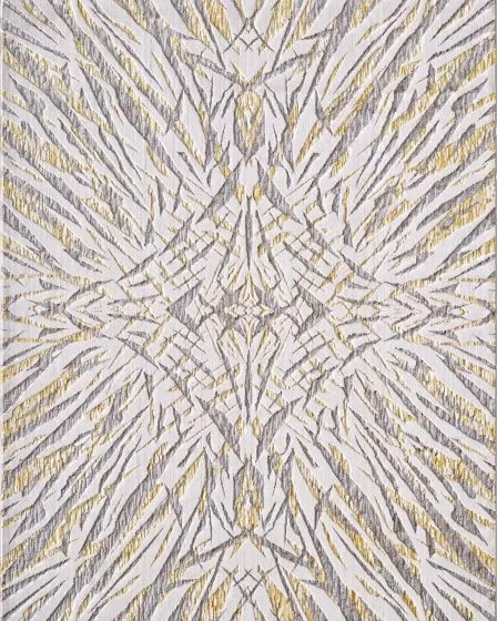 Luna Ivory/Gold Illusions Area Rug