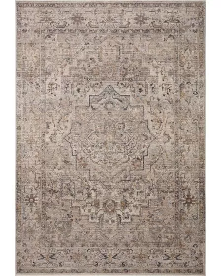 Lyra LYR-06 Natural/Gold Area Rug