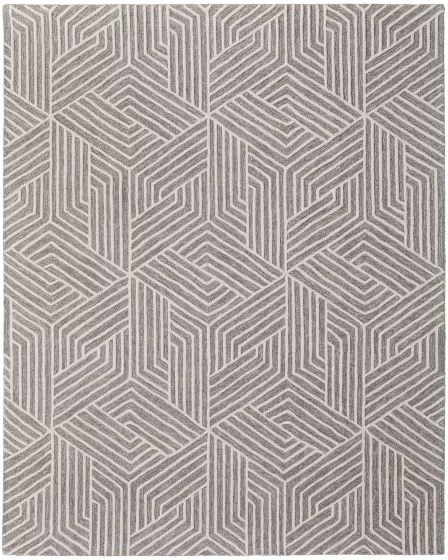 Lytton T8010 Gray/Ivory Area Rug