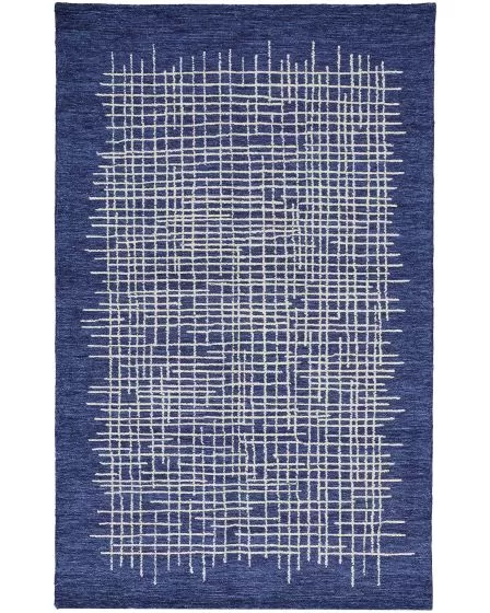 Maddox 8630F Blue/Ivory Area Rug