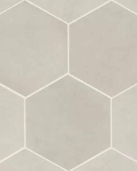 Makoto Kumo Grey Matte Glazed Porcelain 10"x11.5" Tile