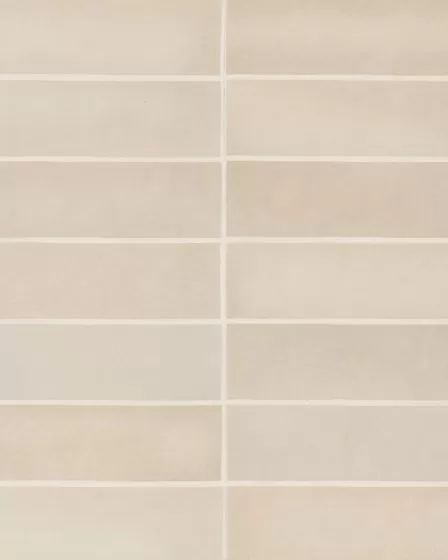 Makoto Tatami Beige Matte Glazed Ceramic 2.5"x10" Tile