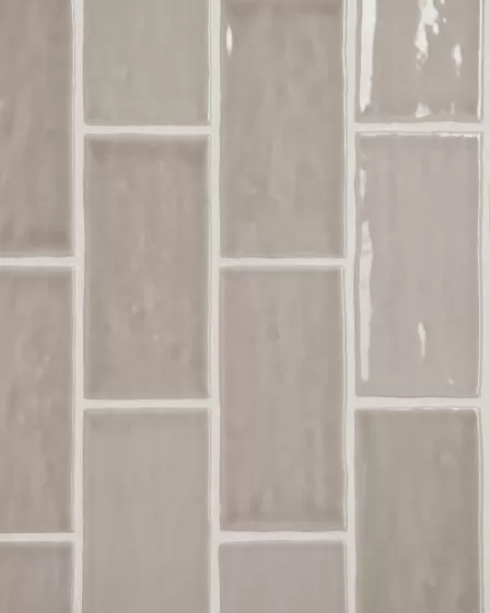 Marin Coastal Cliff Glossy Glazed Ceramic 2.5"x5" Wall Tile