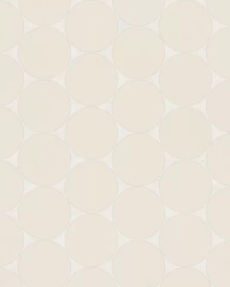 Marin Sand Dollar Matte Porcelain 2" Penny Mosaic Tile