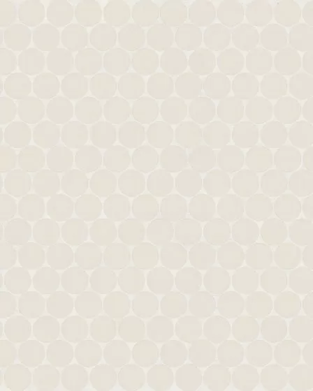 Marin Sand Dollar Matte Porcelain 3/4" Penny Mosaic Tile