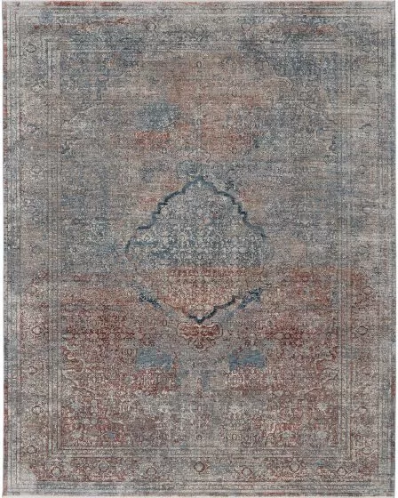 Marquette 39GVF Blue/Red/Gray Area Rug