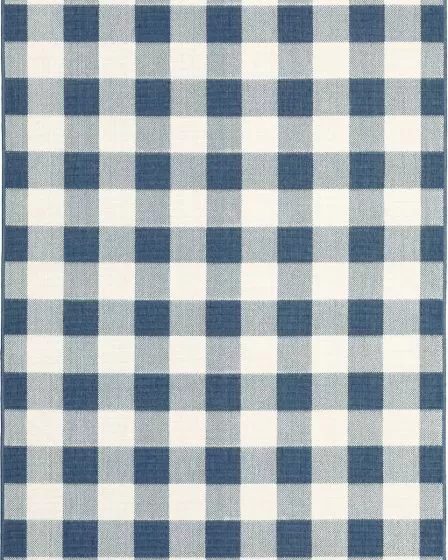 Meridian 2598v Blue/Ivory Area Rug