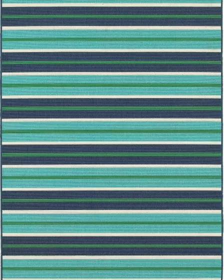 Meridian 9652f Blue/Green Area Rug