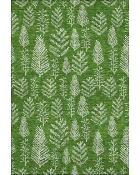 Merry & Bright MY21 Green 10'x14' Area Rug