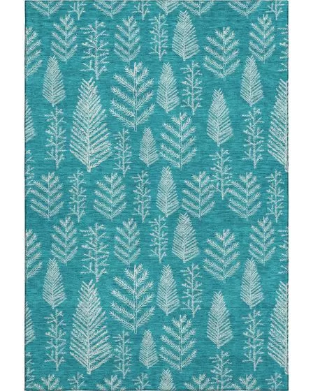 Merry & Bright MY21 Teal 10'x14' Area Rug