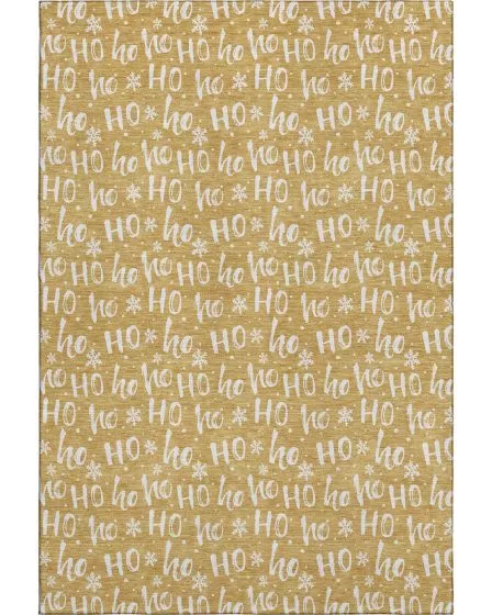 Merry & Bright MY22 Gold 10'x14' Area Rug