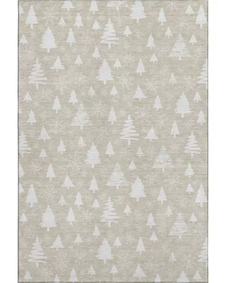 Merry & Bright MY23 Beige 10'x14' Area Rug