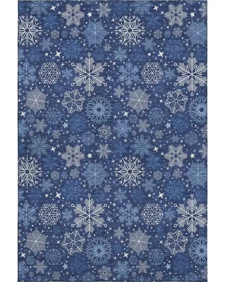Merry & Bright MY25 Navy 10'x14' Area Rug