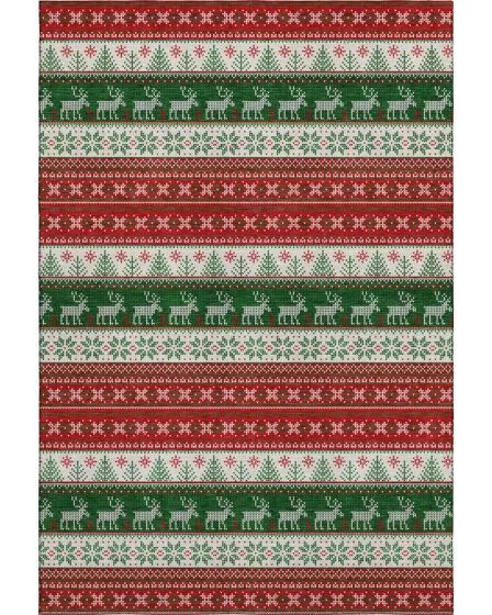 Merry & Bright MY9 Red 10'x14' Area Rug