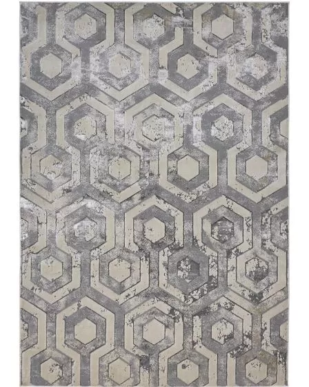 Micah 3046F Gray/Taupe/Silver Rug