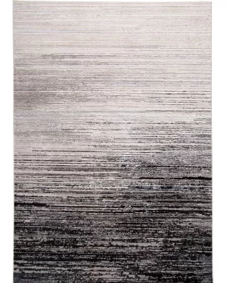 Micah 3337F Black/Gray Area Rug