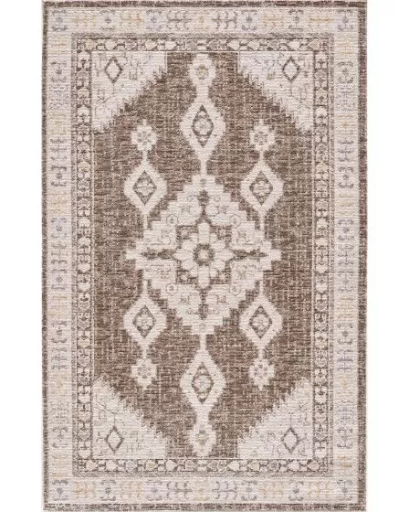 Mira 4612 Taupe Verona 3'x5' Area Rug