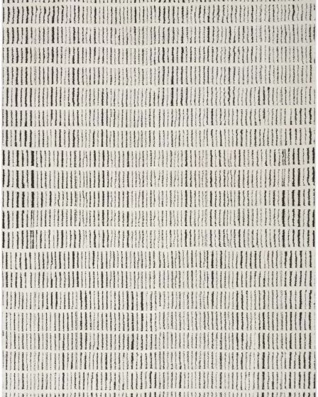 Modern Comfort MNC03 Ivory Black Area Rug