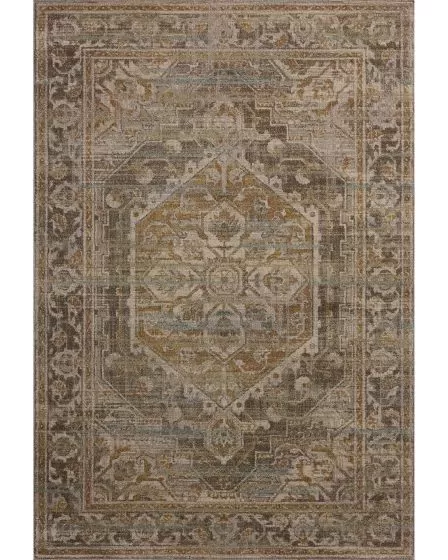 Mona MOA-01 Bark/Sunrise Area Rug