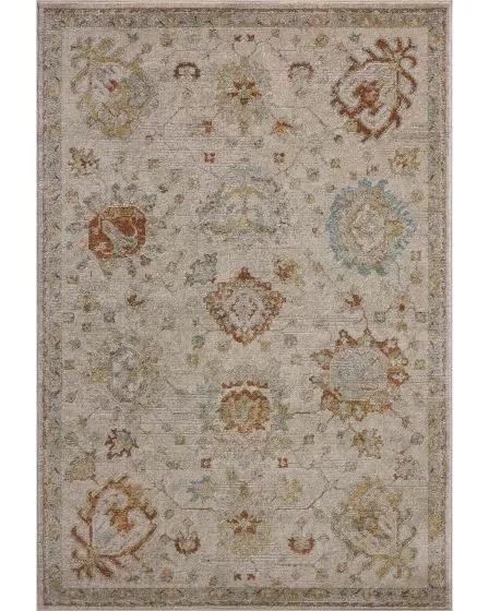 Mona MOA-02 Oatmeal/Multi Area Rug