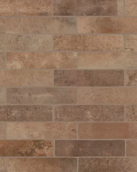 Montana Bitterroot Matte Glazed Porcelain 2.25"x10" Field Tile