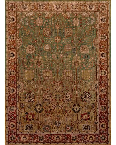 Spice Market Myanmar Aquamarine 9'6"x12'11" Area Rug