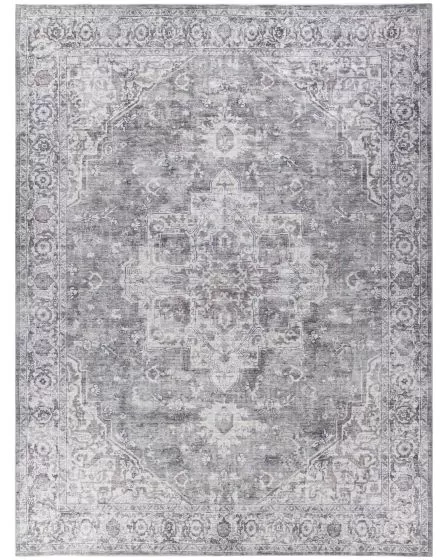 New Concept Washables SR101 Ivory Grey 10'x14' Area Rug