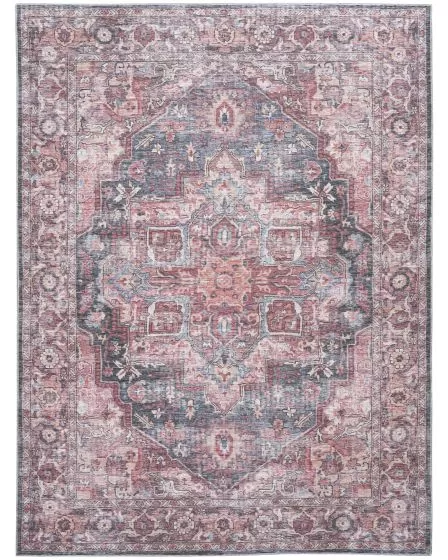 New Concept Washables SR101 Multicolor 2'x3'9" Area Rug
