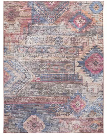 New Concept Washables SR106 Multicolor 10'x14' Area Rug