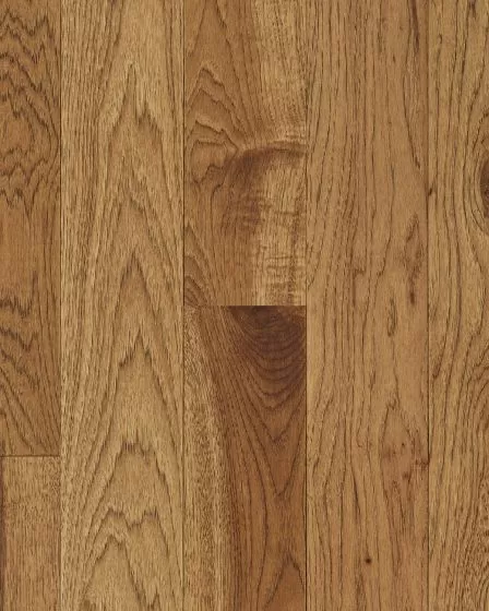 Natural Forest Hickory 3 1/4" Suede Brown Hardwood
