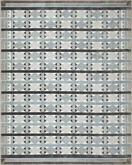 Nordic NRC06 Blue 4'x6' Area Rug