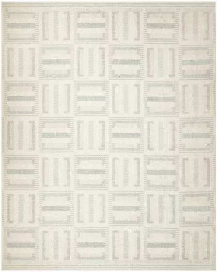 Nordic NRC11 Ivory Blue 4'x6' Area Rug