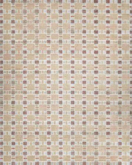 Nordic NRC14 Rust Multicolor 4'x6' Area Rug