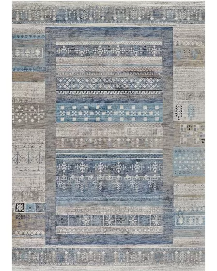 Nostalgia Serapi Denim Tawny Area Rug