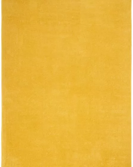 Nourison Essentials NRE01 Yellow Area Rug