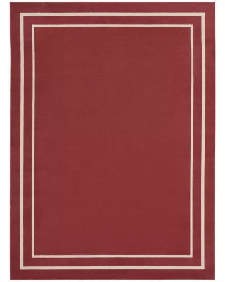 Nourison Essentials NRE02 Brick/Ivory Rug