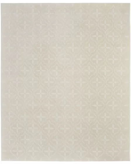 Nourison Essentials NRE04 Ivory Beige Rug