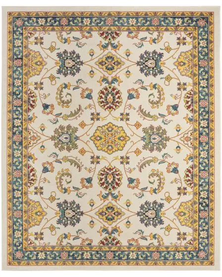 Nourison Essentials NRE05 Ivory Gold Rug