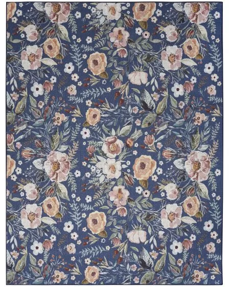 Nourison Washables NWB01 Navy Rug
